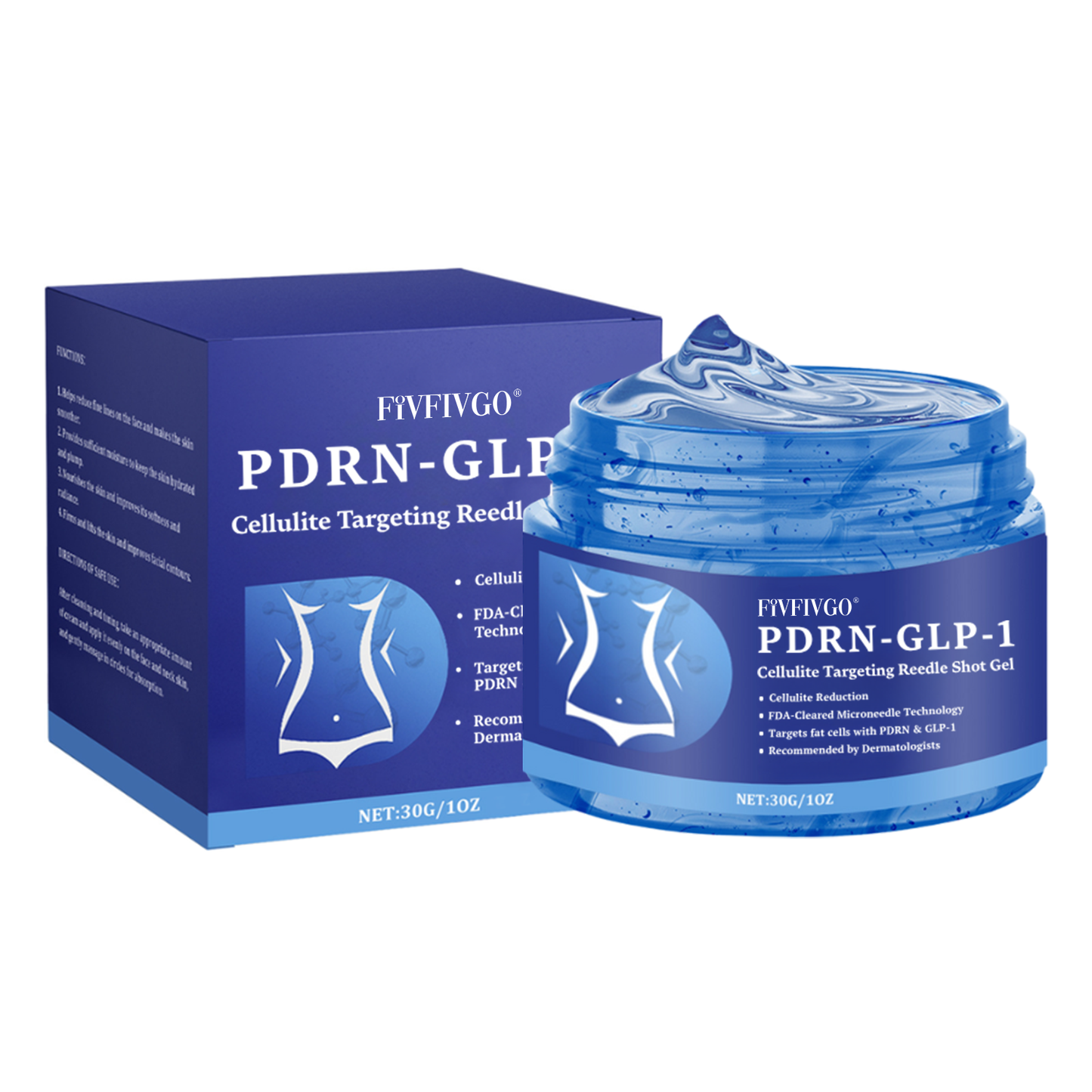 Fivfivgo® PDRN-GLP-1 Cellulite Targeting Reedle Shot Gel PRO