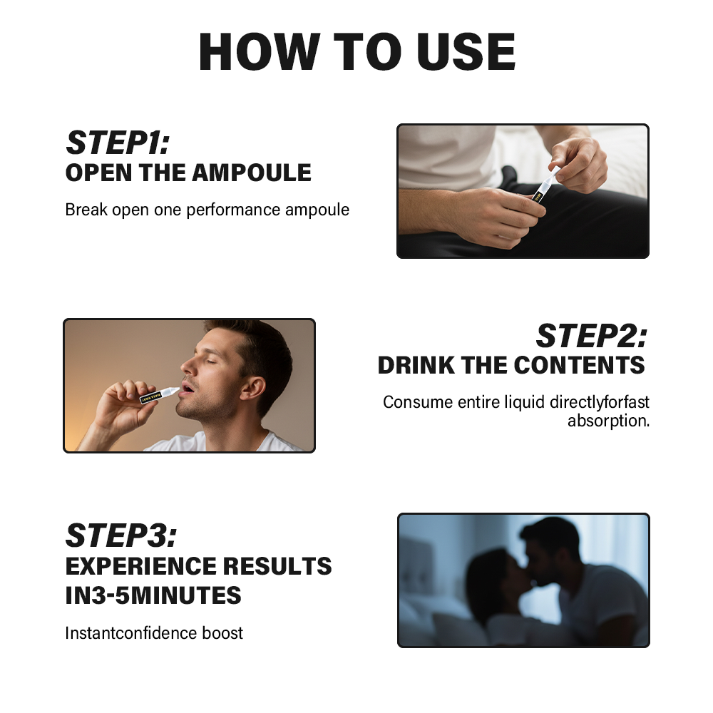 Oveallgo® Maca Root HARDER Performance Ampoules Plus+