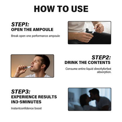 Oveallgo® Maca Root HARDER Performance Ampoules Plus+