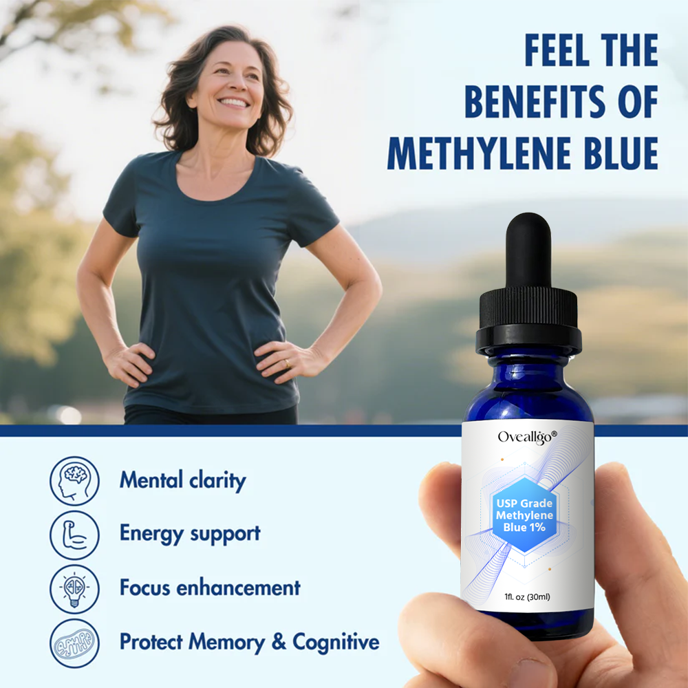 Oveallgo® USP Grade Methylene Blue 1% Pro+