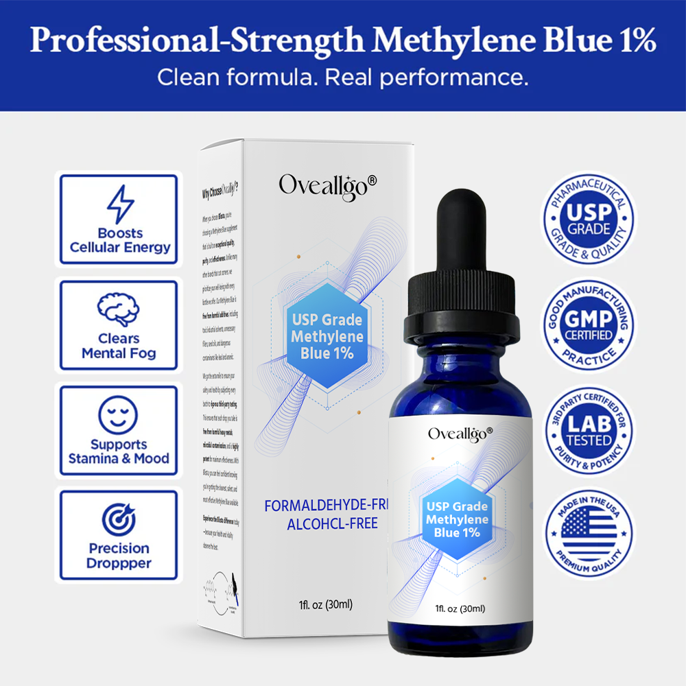 Oveallgo® USP Grade Methylene Blue 1% Pro+