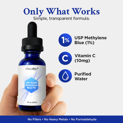Oveallgo® USP Grade Methylene Blue 1% Pro+