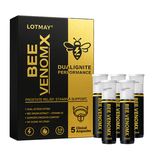 Lotmay® Bee VenomX DualIgnite Performance System For Prostate Relief. Stamina Support